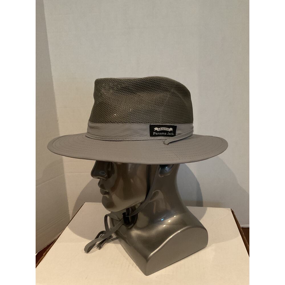 Original Panama Jack Hat- Gray - Medium - Unisex